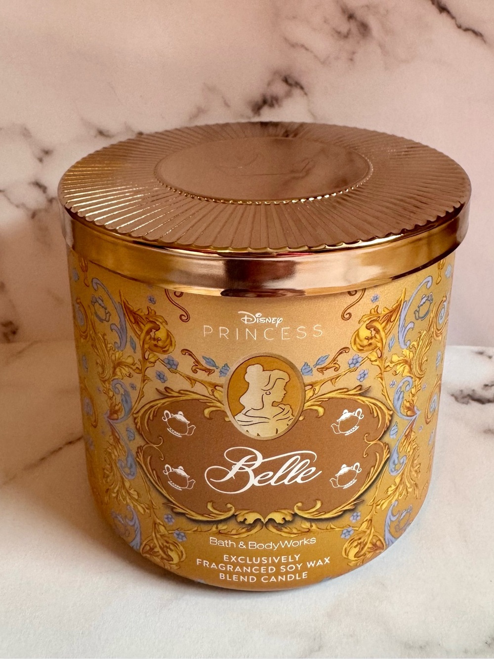 ✨Bath & Body Works Belle Disney Princess Scented Candle Brand New✨